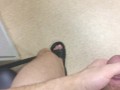 Cumshot in the locker room