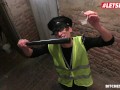 BITCHESABROAD - Traveling Girl Ria Sunn POV Fuck With Policeman - LETSDOEIT