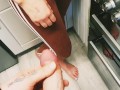 Step Sis Playing With My Cock In The Kitchen.. (Mom Almost Caught Us)