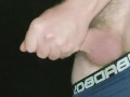 Love wanking outside