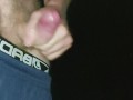 Love wanking outside