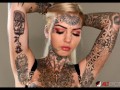 Behind the scenes with tattooed bombshell Amber Luke