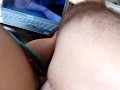 watching the ass break in porno and being fucked very slowly until I ejaculate my pussy😋💦🎥🎬🍆🍑