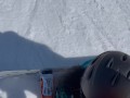 Ski resort public sex in beautiful nature ! Tonny and Mia