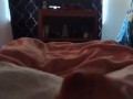 Sexy hunk verbally jacking off until cum on own stomach and chest