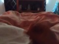 Sexy hunk verbally jacking off until cum on own stomach and chest