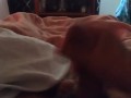 Sexy hunk verbally jacking off until cum on own stomach and chest
