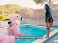 MAMACITAZ - Andreina De Luxe Goes To The Pool To Get Banged By Huge Dick