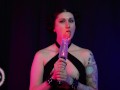 Evil Princess Leia Squirts All Over Her Cock-saber