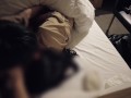 【19歳素人】清楚な見た目のF乳女子大生と旅行後の聖夜に生SEX　素人/美女/スタイル抜群/パイパン/スマホ撮影/リアル/主観映像/ハメ撮り