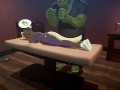 Orc Massage - elfa safada recebendo uma massagem