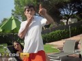 Brazzers - Jordi Joins Katrina Moreno & Roma Amor For A Steamy Poolside Threesome