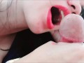 MILF Drains Her Balls With Cum Explosion In Her Mouth