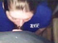 Thick white teen sucking Black cock complation