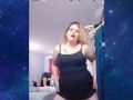 Dancing bbw findom milf pussy flashing 