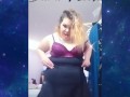 Dancing bbw findom milf pussy flashing 