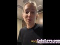 Battling through the flu & COVID test, topless panties JOI, TikTok & behind the scenes - Lelu Love