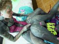 Anuskatzz FEMDOM anal FISTING tattooed sissy - Toys, anal gapes, prolapse, squirt, cumshot