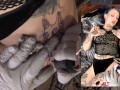 River Dawn Ink gets tattooed then fucked in the shop