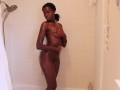 DSC11-6) Beautiful Black Girl Gets Golden Shower Gives Blowjob Gets Fucked Doggystyle with Cumshot