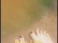 Rainbow Feet, sexy feet and colorful dye