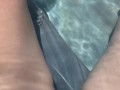 POV Artemisia Love jerking off in the jacuzzi ( full video on OnlyFans )