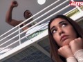 HORNY HOSTEL - Sexy Backpacker Ginebra Bellucci Gets Her Tight Hairy Pussy Fucked By BBC