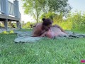 Fucking Doggy Style In The Front Yard! Missy and George !
