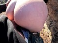 I get SO HORNY on a ROAD TRIP that I make him stop to FUCK ME at a lookout point - Risky public sex!