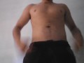 Taking my clothes off, to check my future evolution of my Male Body Shape. | Day 0
