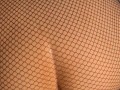My Tight Pussy Lips Make Him Cum On My Ass And Fishnets