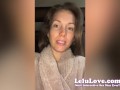 POV blowjob & bloopers under covers, naked JOI hip grinding, condom leak pregnancy risk - Lelu Love