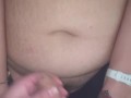 Cuck Hubby Wanks & Spunks Over Dirty Talking Slutwife’s Used Pussy