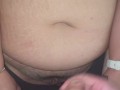 Cuck Hubby Wanks & Spunks Over Dirty Talking Slutwife’s Used Pussy
