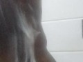 Shower wanking.... dablackpee