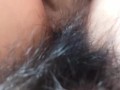 染みパンツの中の剛毛なマン毛をフワフワ撫でてるだけ【個人撮影】