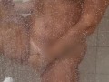 I caught my girlfriend taking a shower after sex