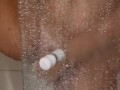 I caught my girlfriend taking a shower after sex