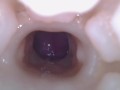 Super cum in vagina. Excellent internal camera