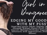 ASMR | Edging you with my pussy because you're my good boy | Fdom | Erotic Audio
