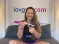 Dani Daniels LovGun . c o m Toy Review - Code Dani for 15% off !!!
