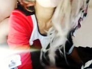 Cahonda y mojandome toda la berga