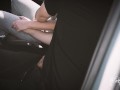 A voyeur catches us playing in the car so I give him a handjob! Then I fuck my cuckold husband
