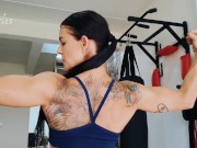 Armpits and kickboxing