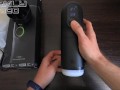 Horny guy uses an automasturbator moaning heavily experiencing the best orgasm Unboxing TRYFUN