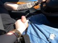 I made Him CUM While He Driving CUMSHOT And Nice Feeling !!