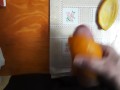 young teacher decided to fuck an orange 🥵