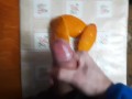 young teacher decided to fuck an orange 🥵