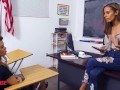 Dog House - Super Hot Girls Kylie Lebeau & Destiny Cruz Try Their First Lesbian Sex While In Class