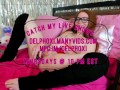 Knotted Dildo and Stallion BJ LIVE Show